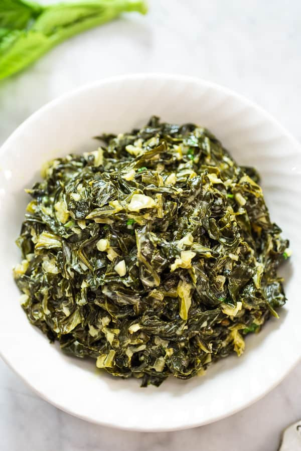 Vegetarian Collard Greens Recipe
 Ve arian Collard Greens