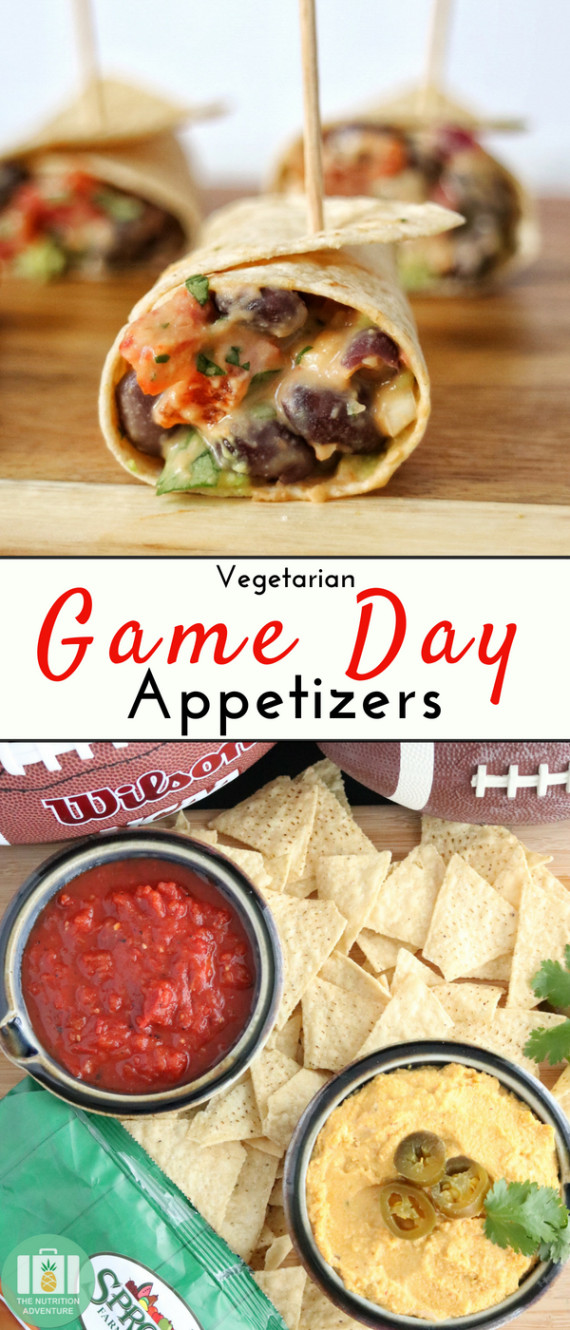 Vegetarian Game Day Recipes
 Ve arian Game Day Appetizers