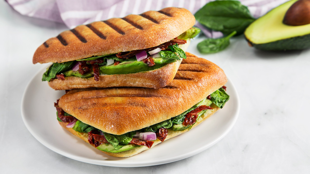 Vegetarian Panini Recipes
 Avocado Spinach Panini Recipe Ve arian Times