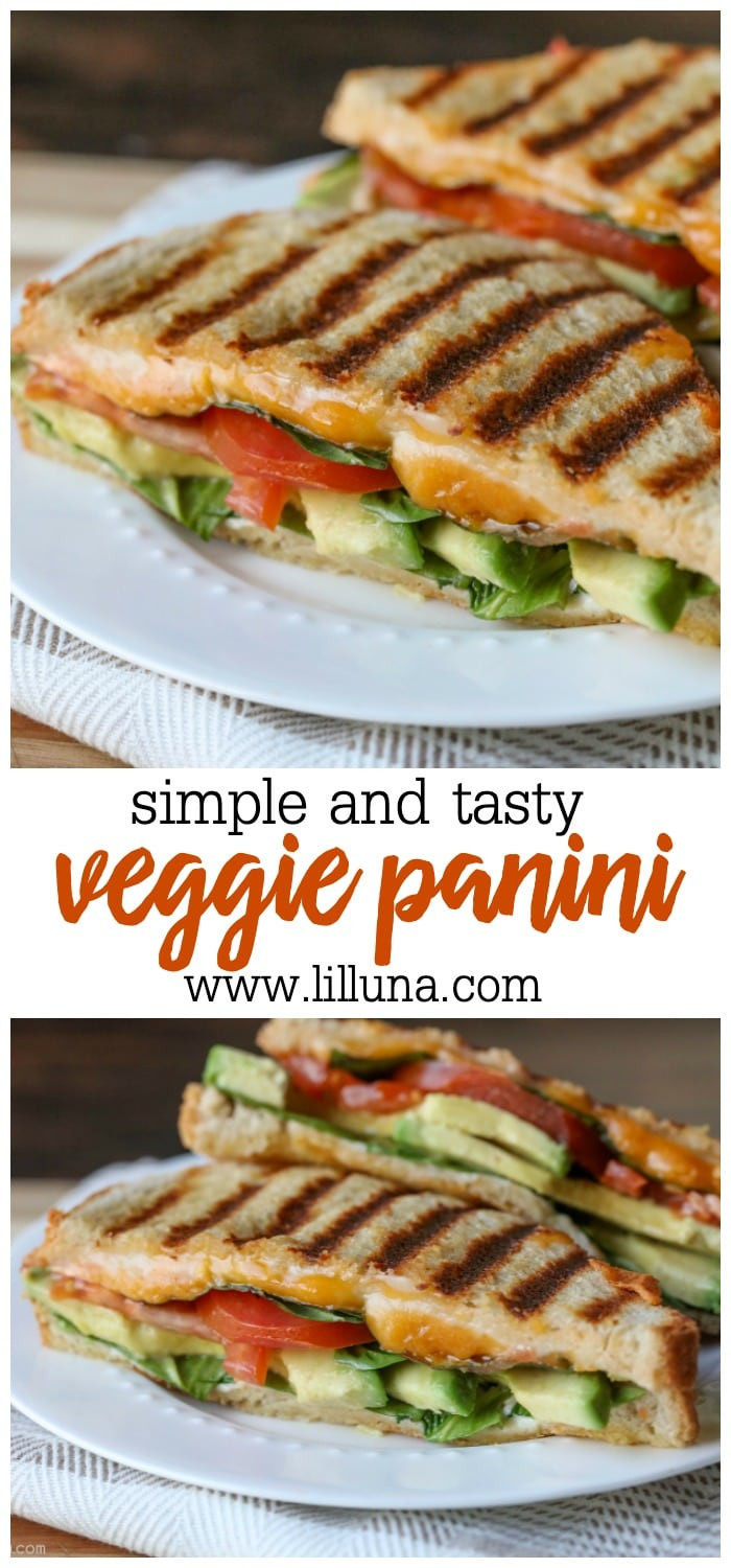 Vegetarian Panini Recipes
 Veggie Panini Simple Cheesy & Delicious
