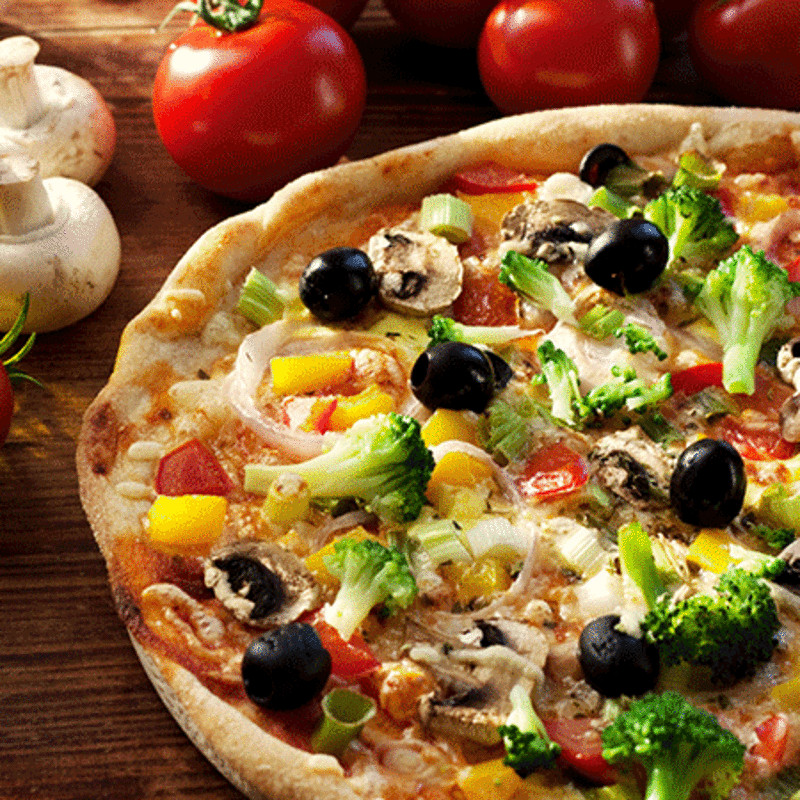 Vegetarian Pizza Recipes
 Veg Pizza Recipe How to Make Veg Pizza