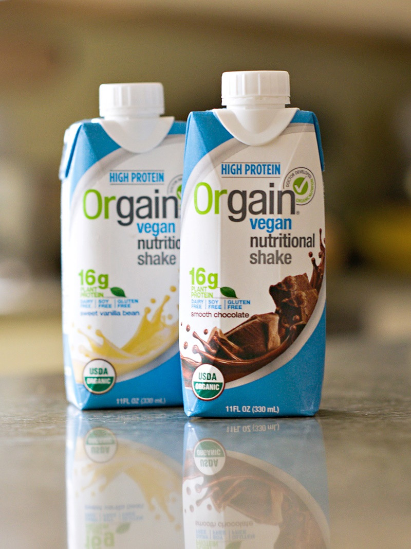 Vegetarian Protein Drink
 Orgain Organic Vegan Nutritional Shakes