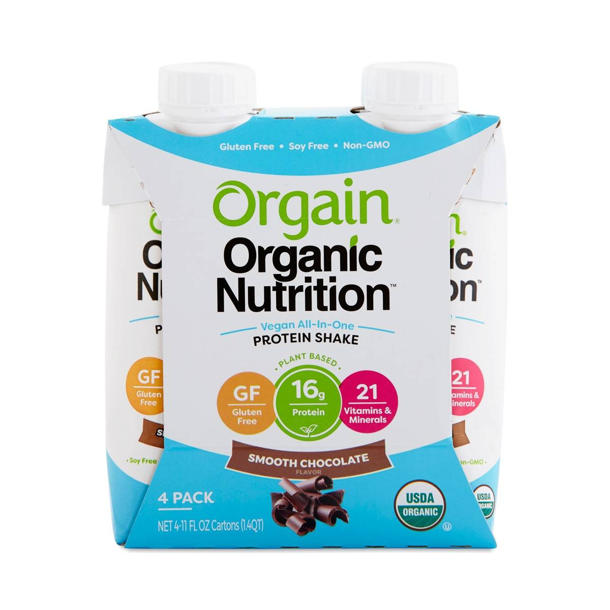 Vegetarian Protein Drink
 Organic Vegan Protein Shake Chocolate by Orgain Thrive