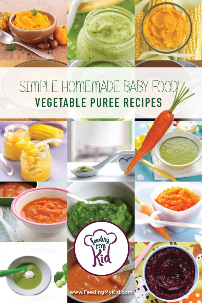 Vegetarian Recipes For Baby
 Simple Homemade Baby Food Ve able Puree Recipes