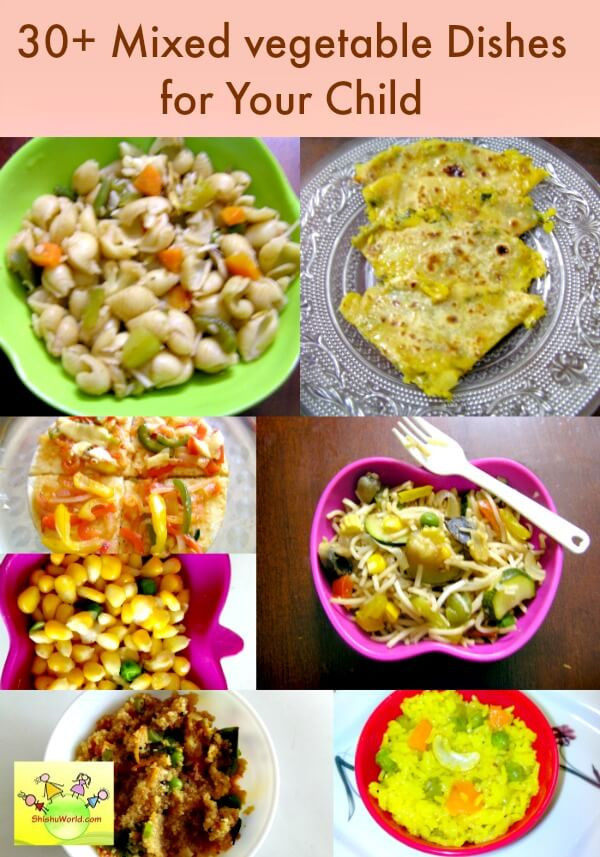 Vegetarian Recipes For Baby
 30 Mixed Ve able Dishes for Babies Toddlers Kids