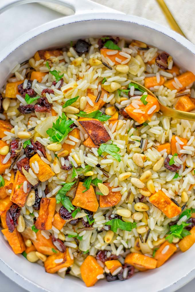 Vegetarian Rice Pilaf
 Wild Rice Pilaf [one pot 25 minutes] Contentedness Cooking