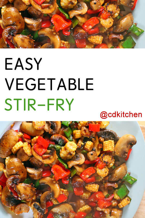 Vegetarian Stir Fry Recipes Easy
 Easy Ve able Stir Fry Recipe