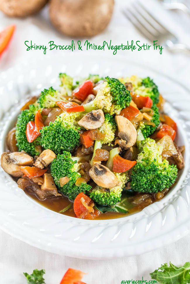 Vegetarian Stir Fry Recipes Easy
 Healthy Ve able Stir Fry Recipe BEST Stir Fry Veggies