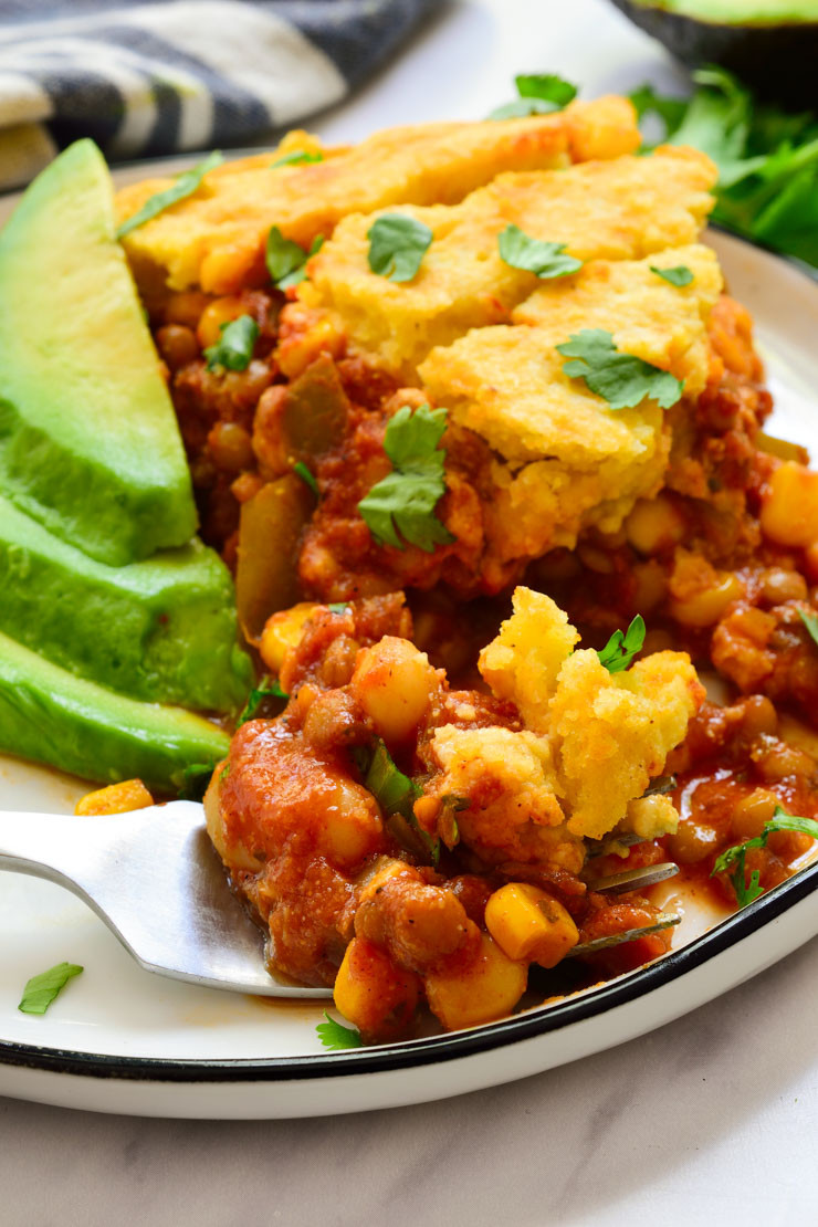 Vegetarian Tamale Pie
 Vegan Tamale Pie