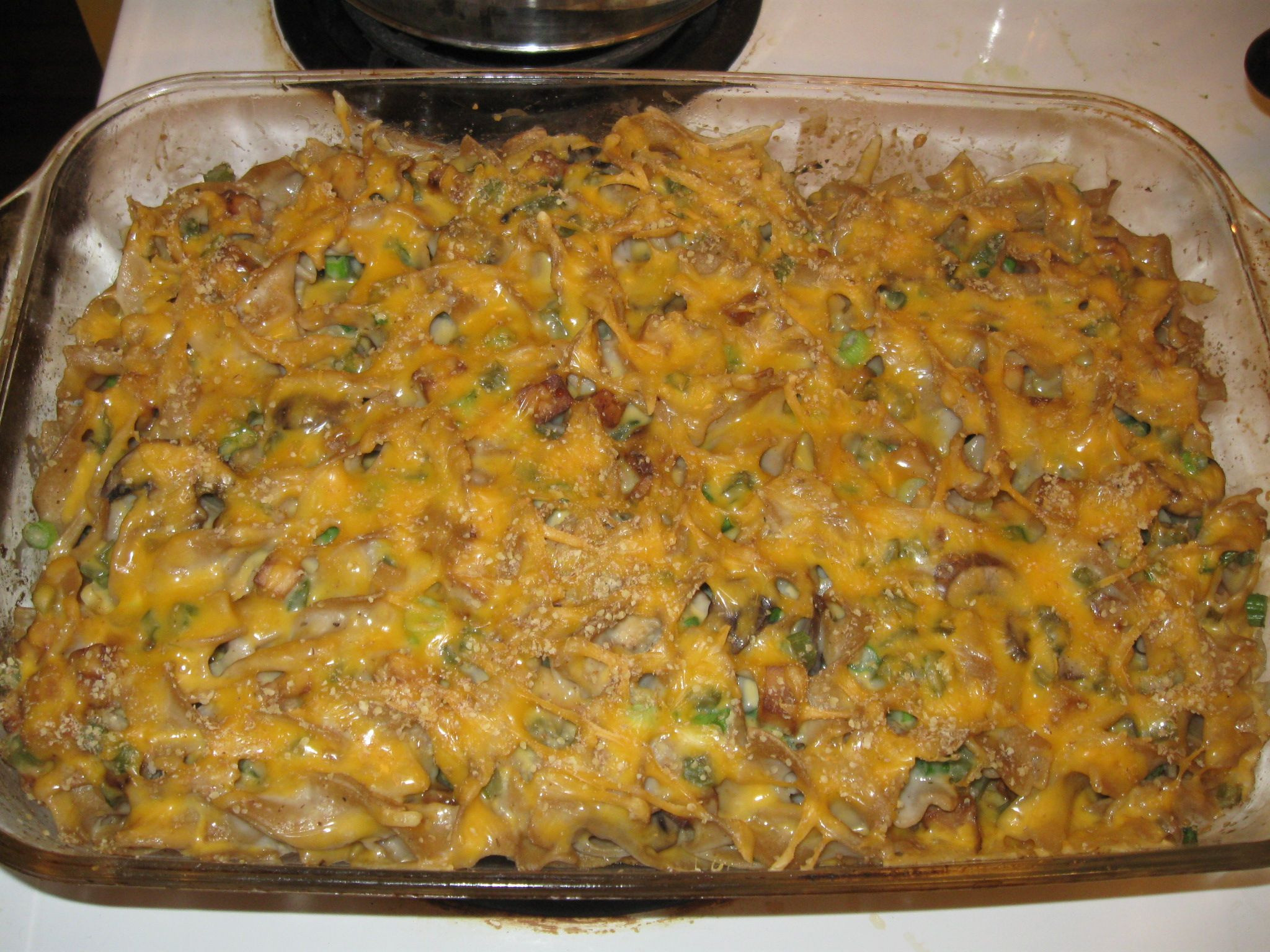 Vegetarian Tuna Noodle Casserole
 Ve arian "Tuna" Noodle Casserole Yum e of my