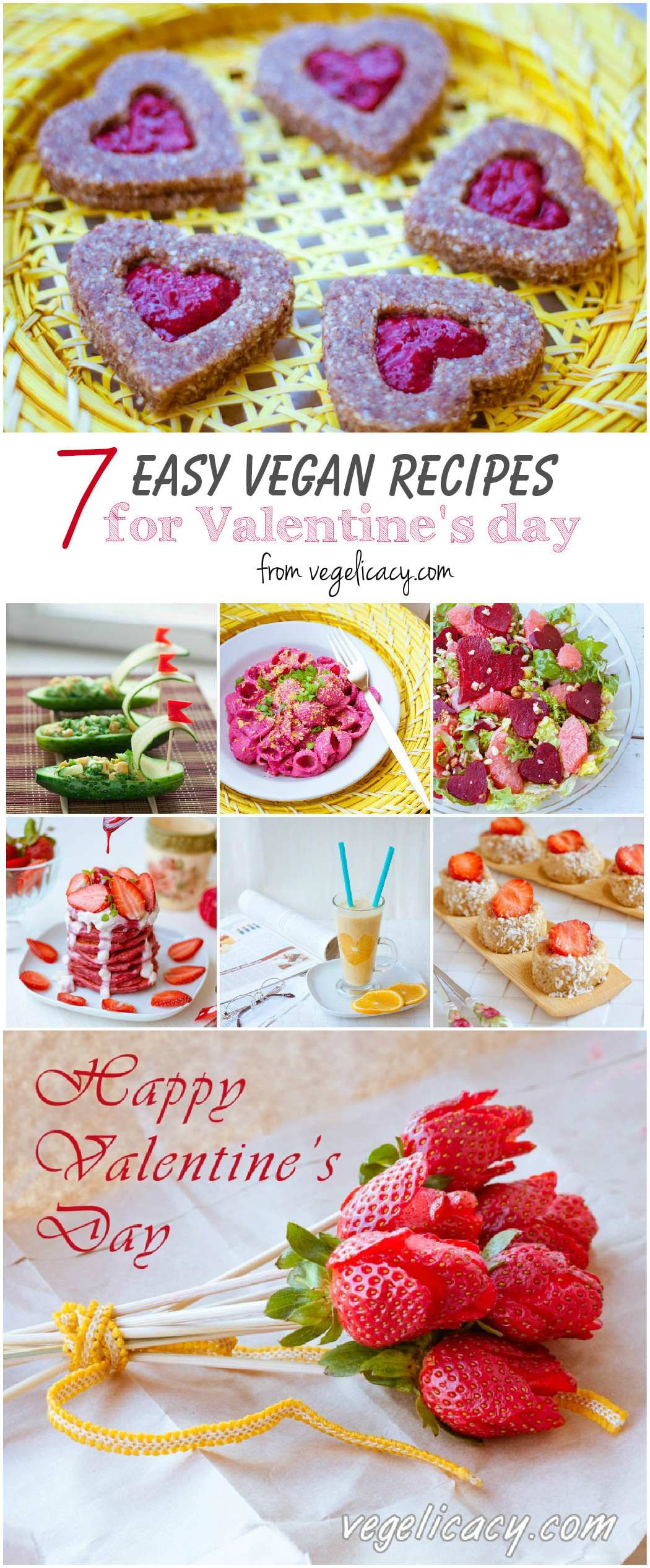 Vegetarian Valentines Recipes
 Top 7 easy vegan recipes for Valentine s day