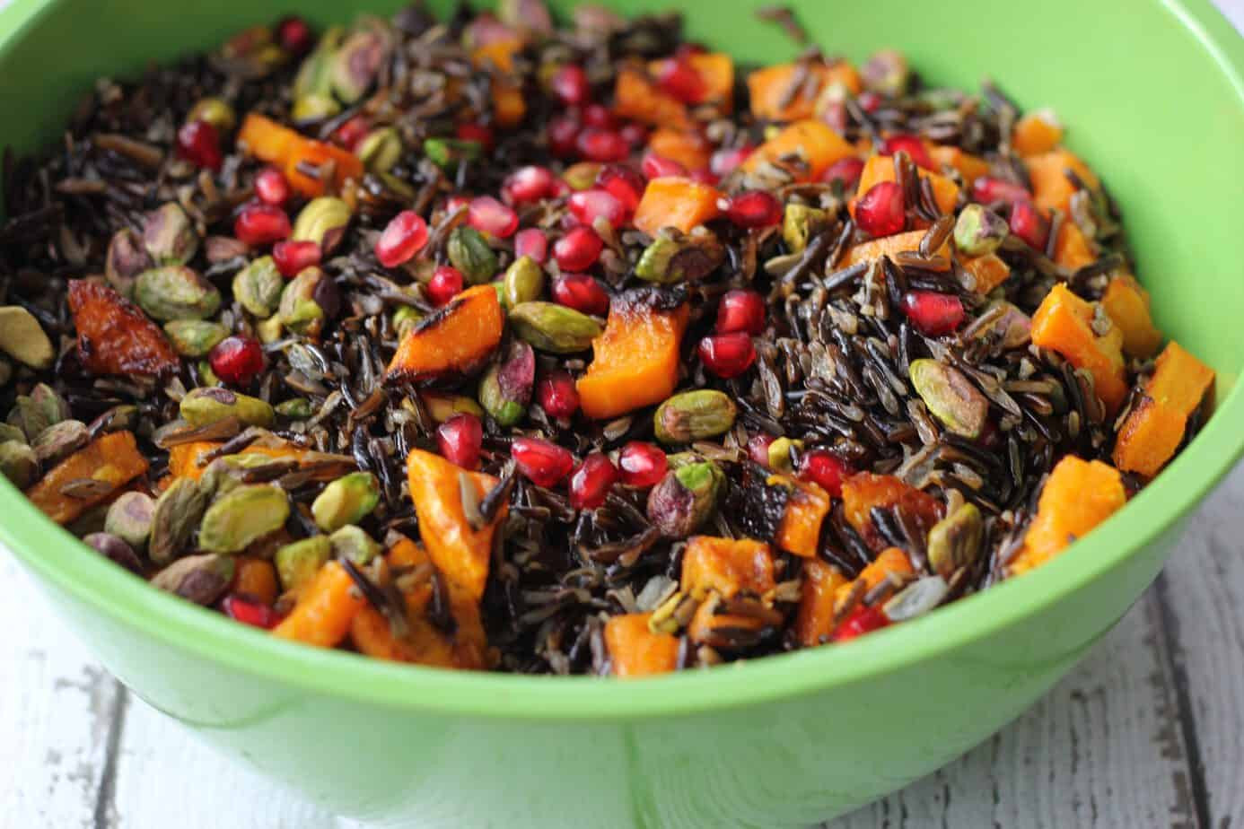 Vegetarian Wild Rice Recipes
 Wild Rice & Butternut Squash I Heart Ve ables