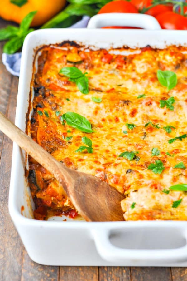 Veggie Lasagna Recipe Simple
 Quick and Easy Ve able Lasagna The Seasoned Mom