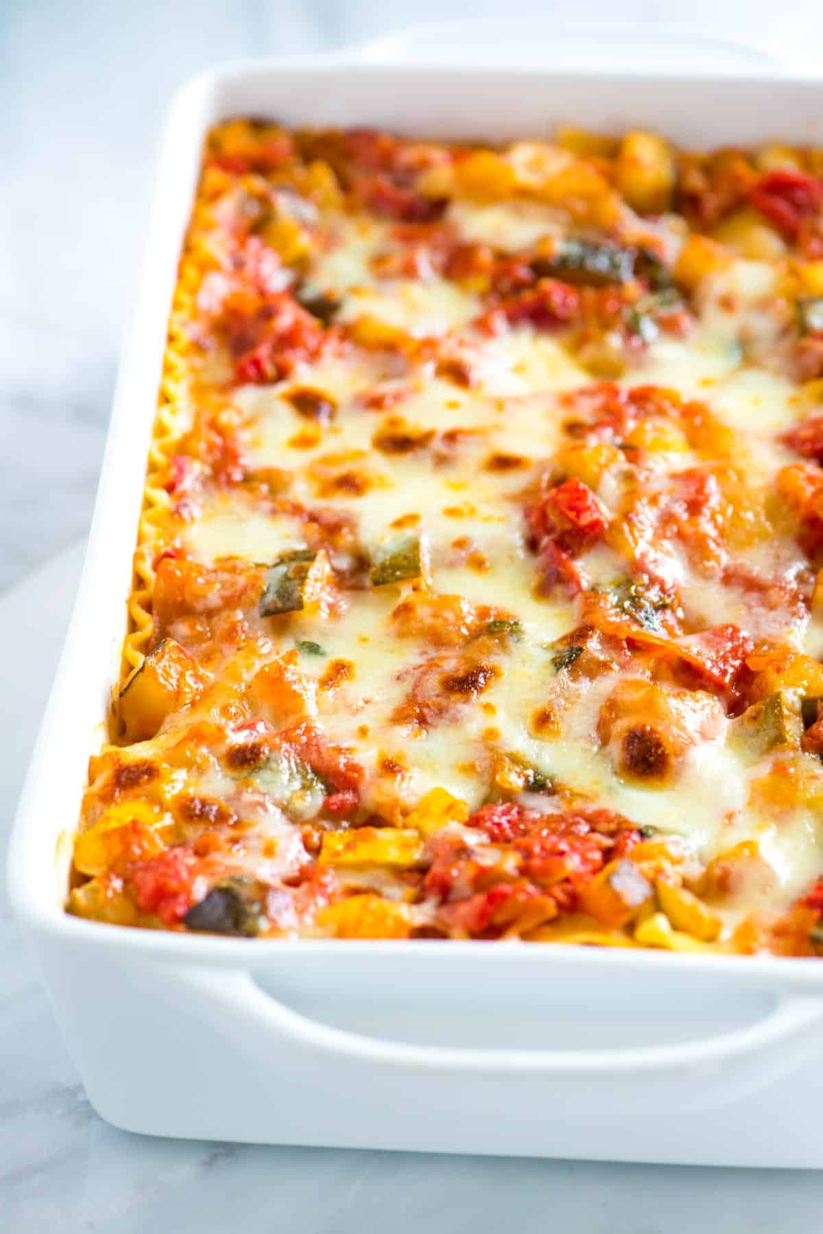 Veggie Lasagna Recipe Simple
 Easy Ve able Lasagna