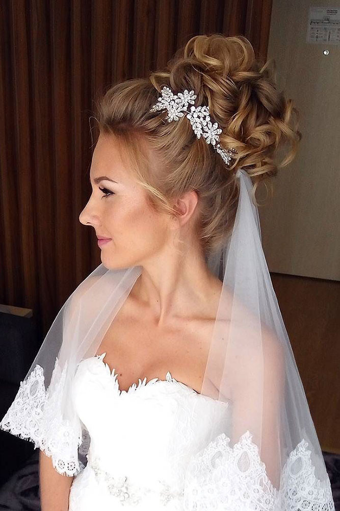 Veils For Wedding
 36 Wedding Hairstyles With Veil – My Stylish Zoo