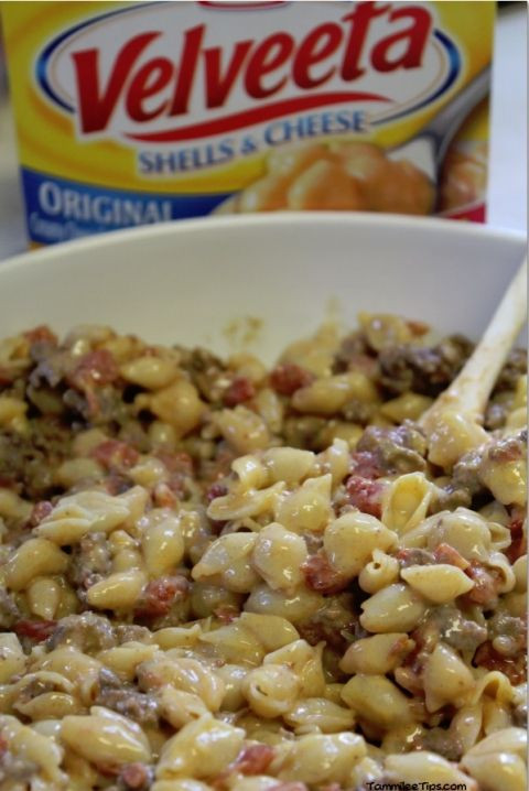 Velveeta Mac And Cheese Recipes With Ground Beef
 30 best Beef Ground Beef W Tater Tots images on Pinterest