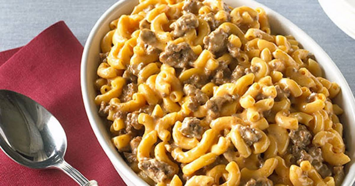 Velveeta Mac And Cheese Recipes With Ground Beef
 10 Best Velveeta Macaroni and Cheese with Ground Beef Recipes