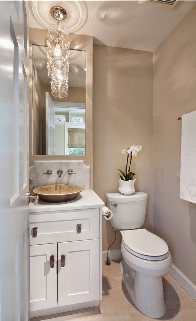 Very Small Half Bathroom Ideas
 165 best images about Small guest bathroom on Pinterest