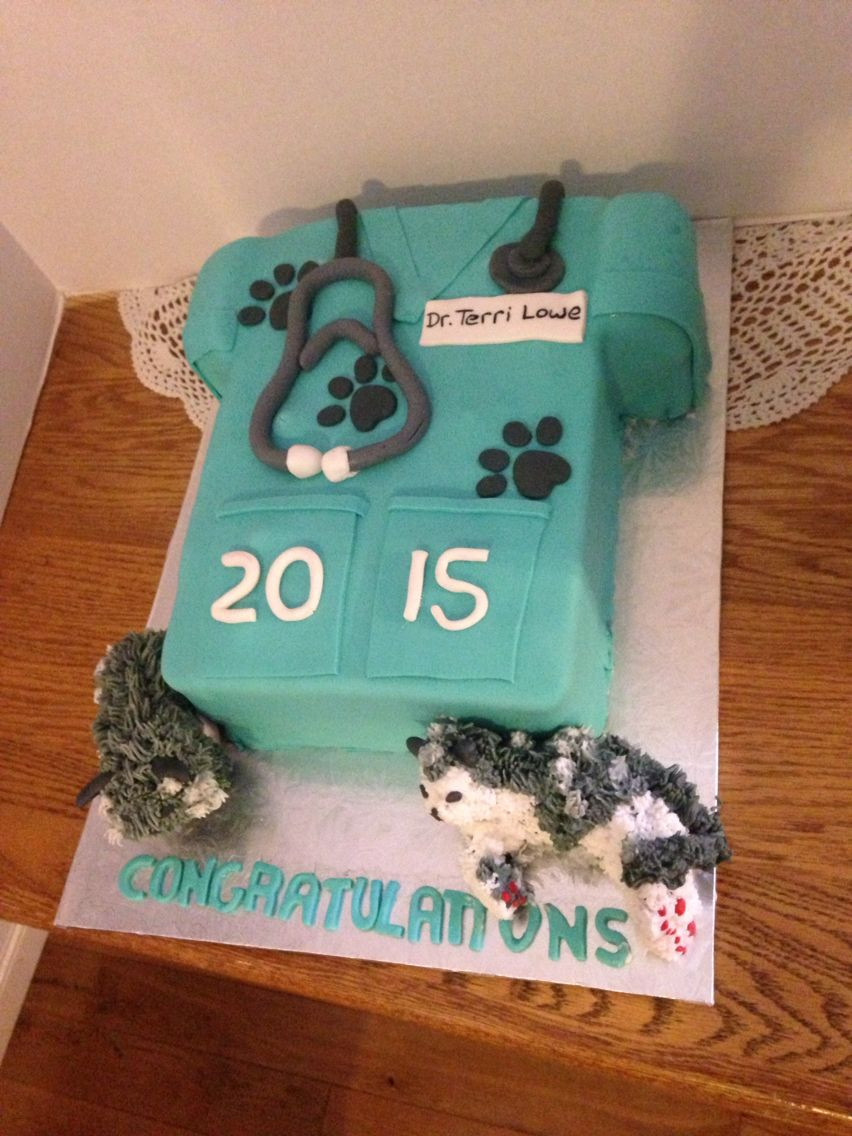 Vet School Graduation Gift Ideas
 Veterinarian Cake