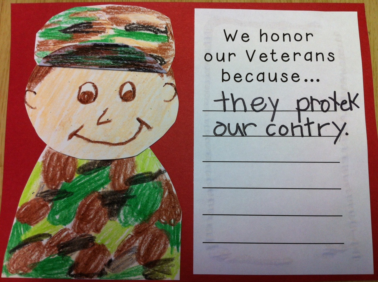 Veterans Day Crafts For Kids
 Kindergarten Kids At Play Kindergarten Veterans Day