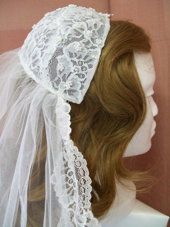 Victorian Wedding Veils
 Victorian Wedding Veil Cap Style