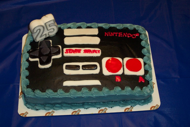 Video Game Birthday Cake
 A Delicious Gallery of Video Game Cakes