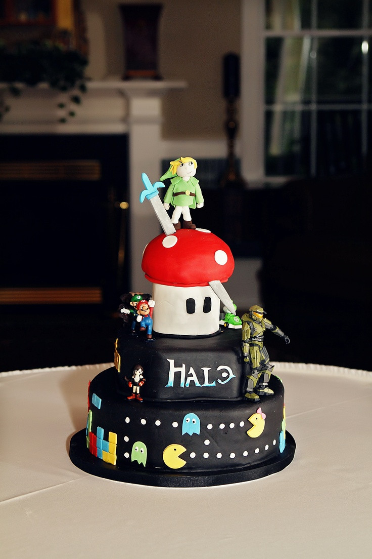 Video Game Birthday Cake
 1000 images about Video Game Cakes on Pinterest