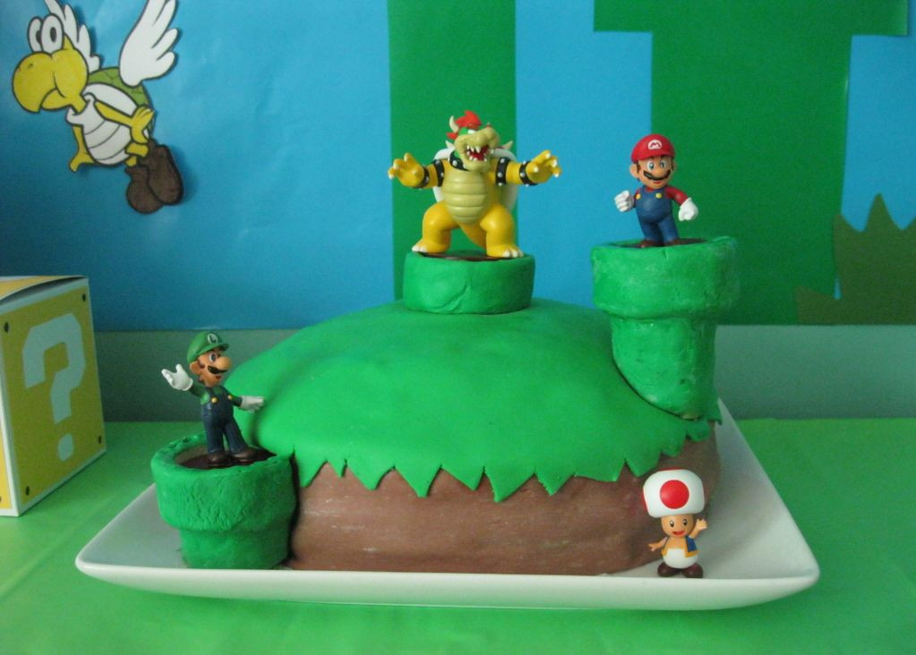 Video Game Birthday Cake
 Anticipation Video Game Party the cake