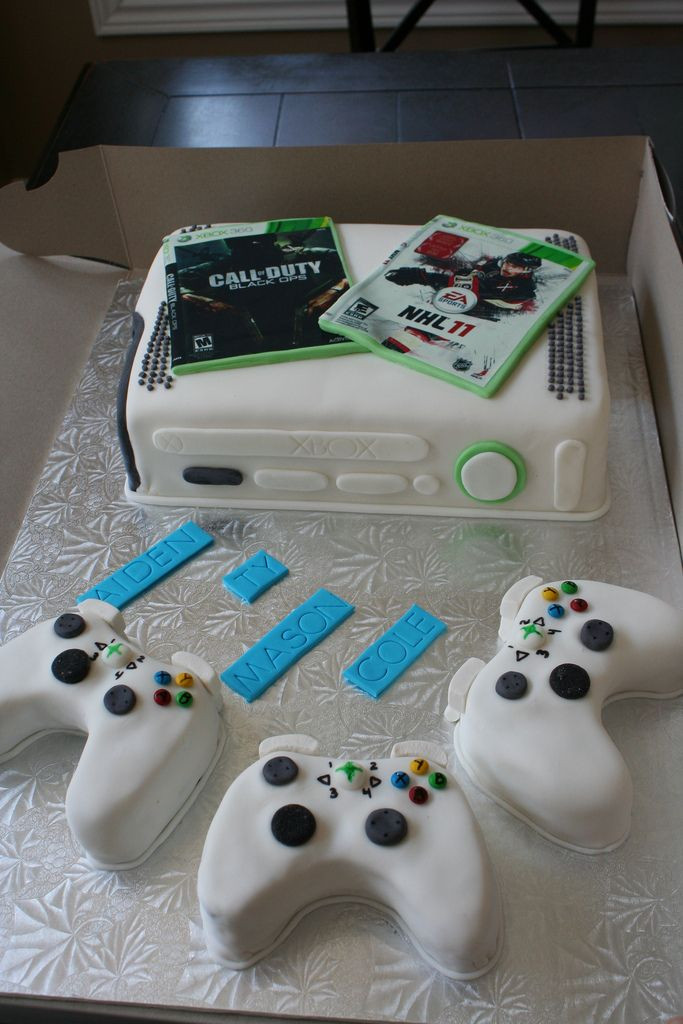 Video Game Birthday Cake
 Game Birthday Cakes