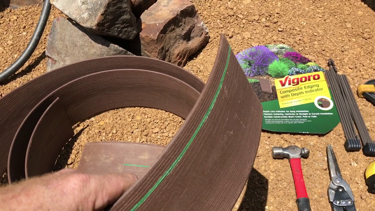 Vigoro Landscape Edging
 Part 1 of 2 Vigoro posite Landscape Edging REVIEW