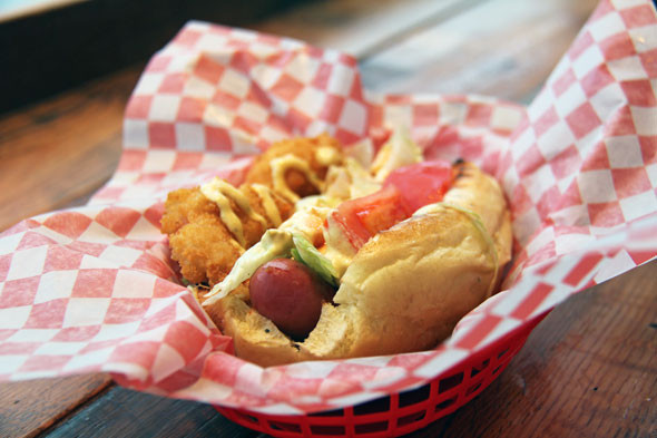 Village Gourmet Hot Dogs
 Fancy Franks