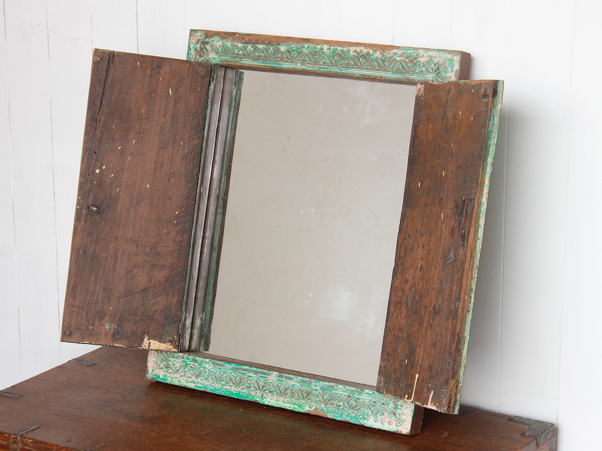 Vintage Bathroom Mirror
 Vintage Bathroom Mirror Wooden Mirrors Scaramanga