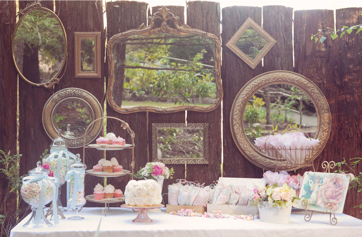 Vintage Birthday Party
 Vintage Inspired Tea Party Sweets Table guest feature