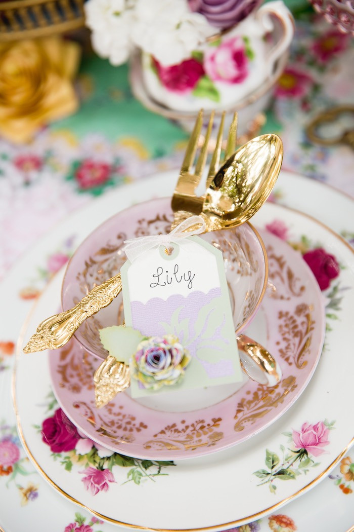 Vintage Tea Party Ideas
 Kara s Party Ideas Vintage Tea Party