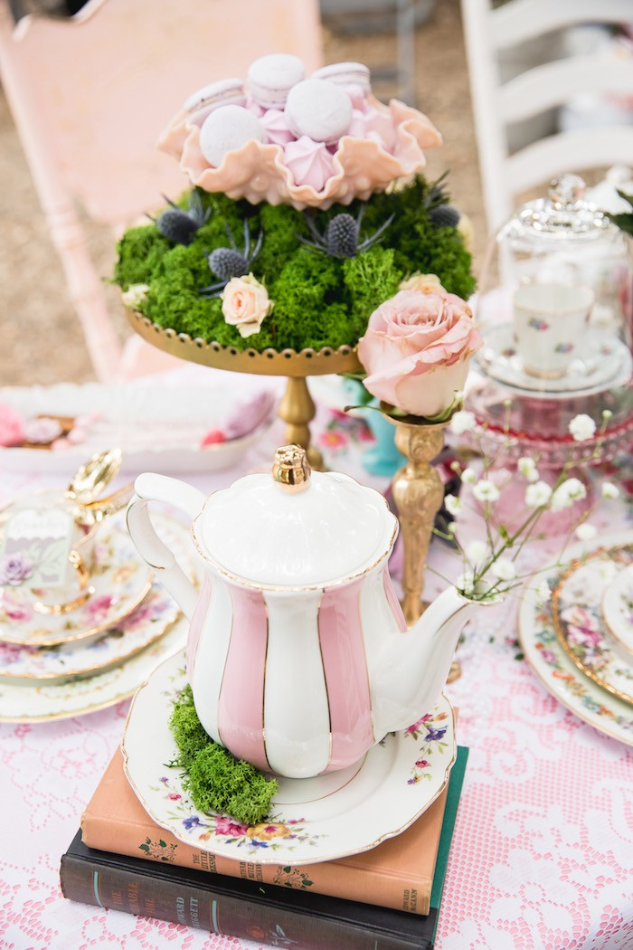 Vintage Tea Party Ideas
 Kara s Party Ideas Vintage Tea Party