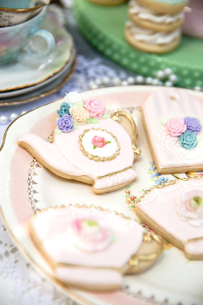 Vintage Tea Party Ideas
 Kara s Party Ideas Vintage Tea Party