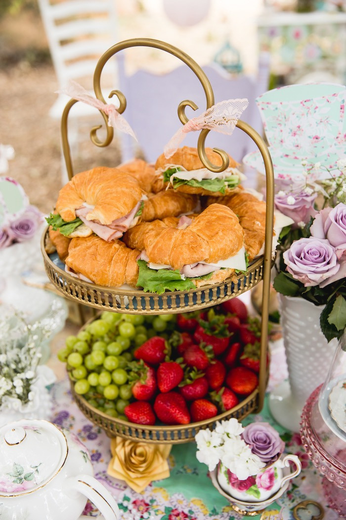 Vintage Tea Party Ideas
 Kara s Party Ideas Vintage Tea Party