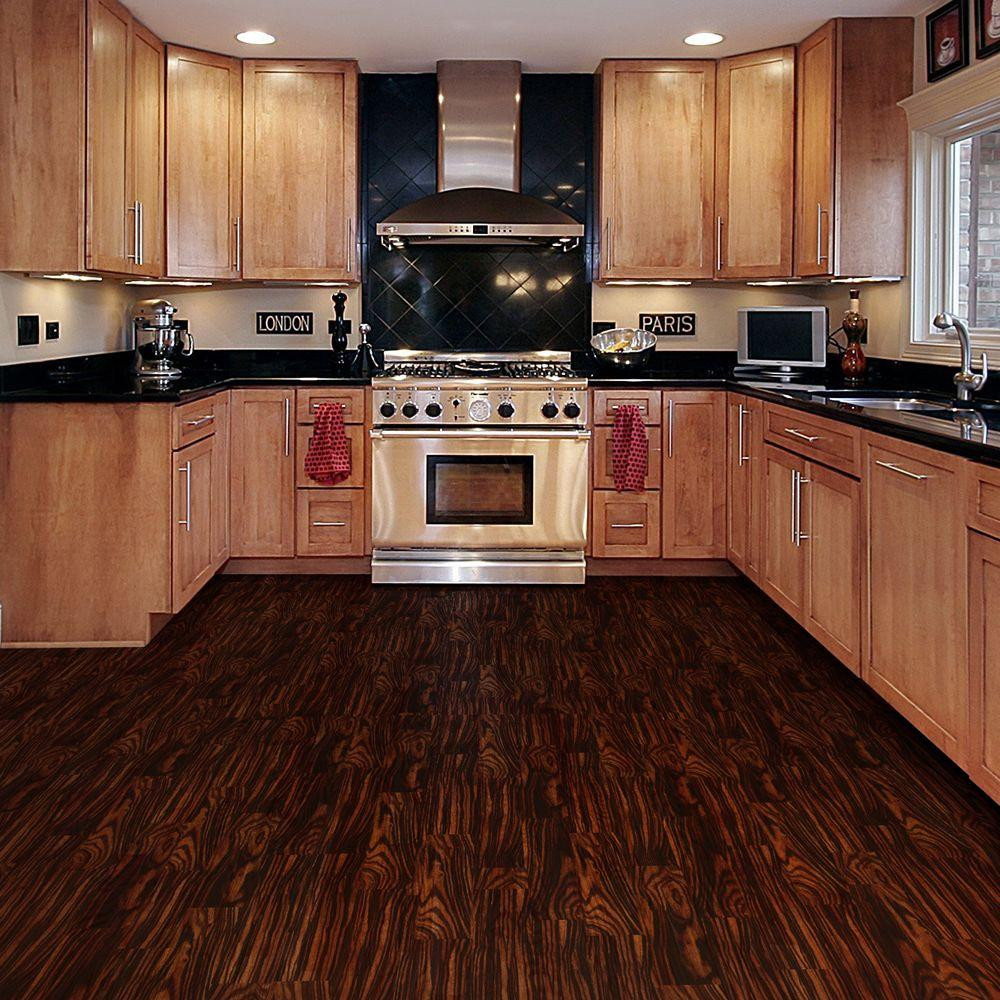 Vinyl Plank Flooring Kitchen
 Groom Your Home Interior with Allure Vinyl Plank Floor for