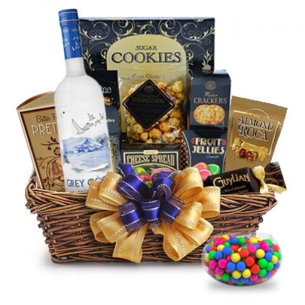 Vodka Gift Basket Ideas
 Grey Goose Original Vodka Gift Basket