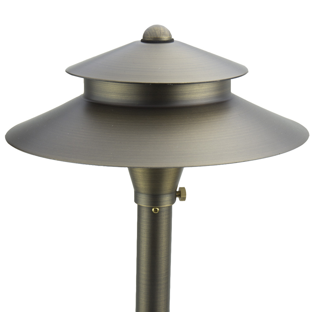 Volt Landscape Lighting
 Stratum 9" Two Tier Path & Area Light