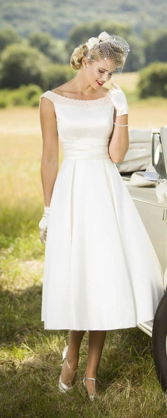 Vow Wedding Dress
 45 Amazing Short Wedding Dress For Vow Renewal