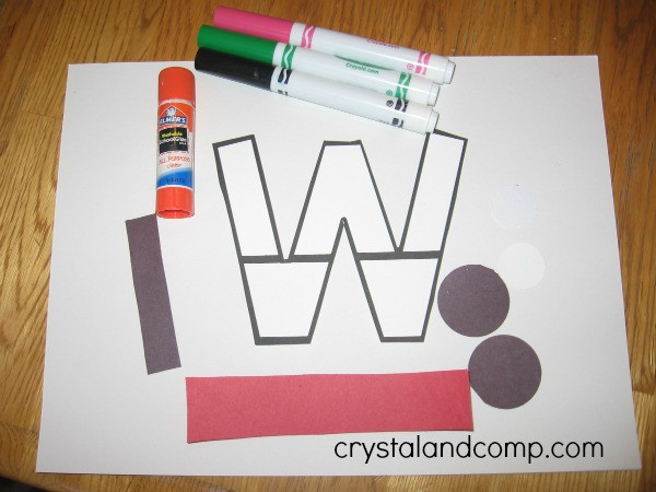 W Crafts For Preschoolers
 Letter of the Week W is for Watermelon