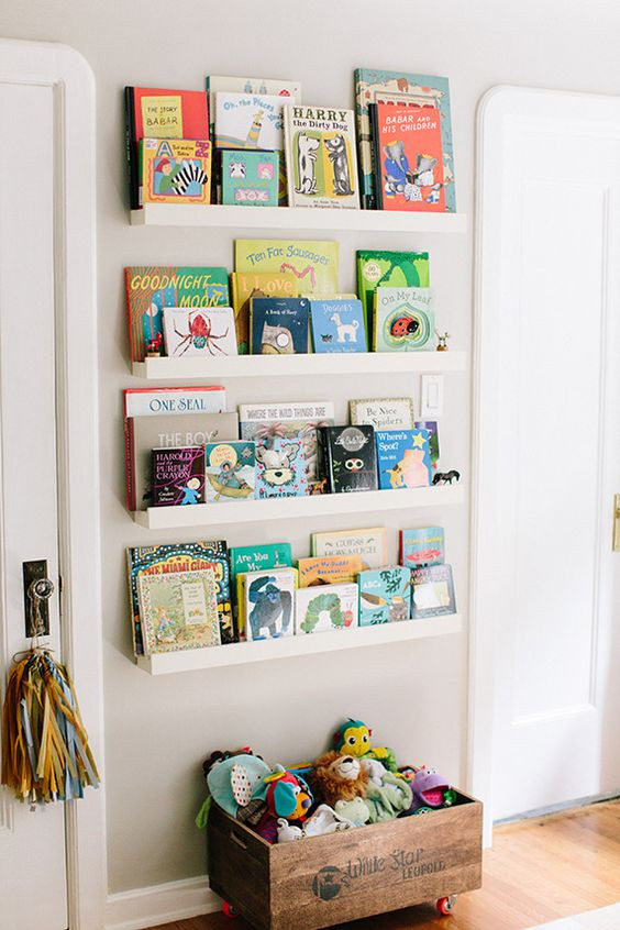 Wall Bookshelf For Kids Room
 25 Space Saving Kids’ Rooms Wall Storage Ideas Shelterness