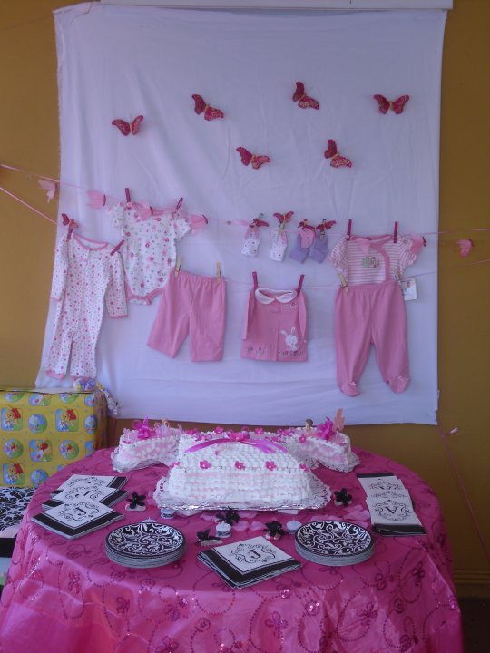 Wall Decor For Baby Shower
 Baby Girl Shower Decorations – Decoration Ideas