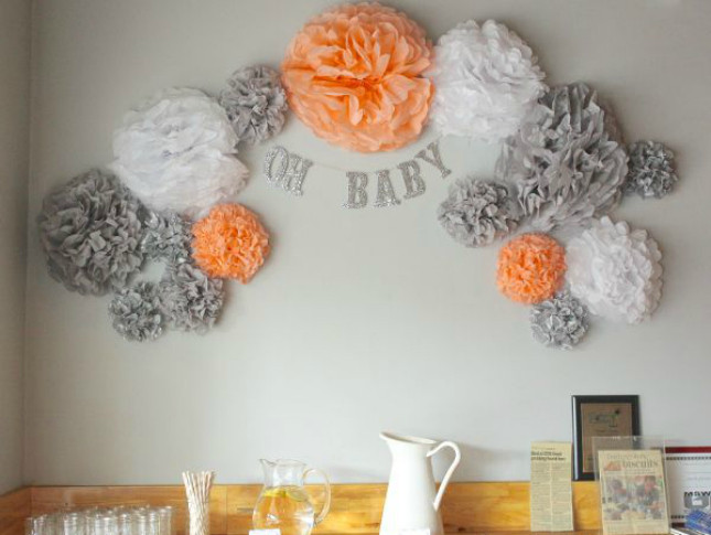 Wall Decor For Baby Shower
 41 Gender Neutral Baby Shower Décor Ideas That Excite