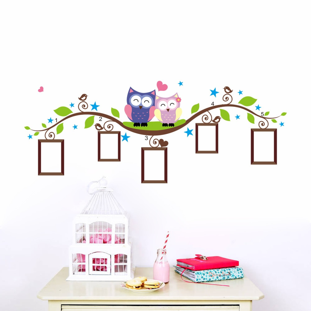Wall Decor Stickers For Kids
 owl wall stickers for kids room decorations animal decals