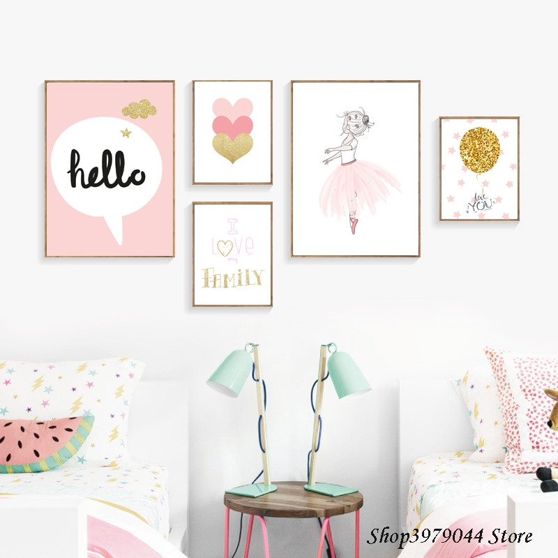 Wall Decorations For Baby Girl Room
 Baby Girl Room Decor Wall Art Paintings Posters And Prints