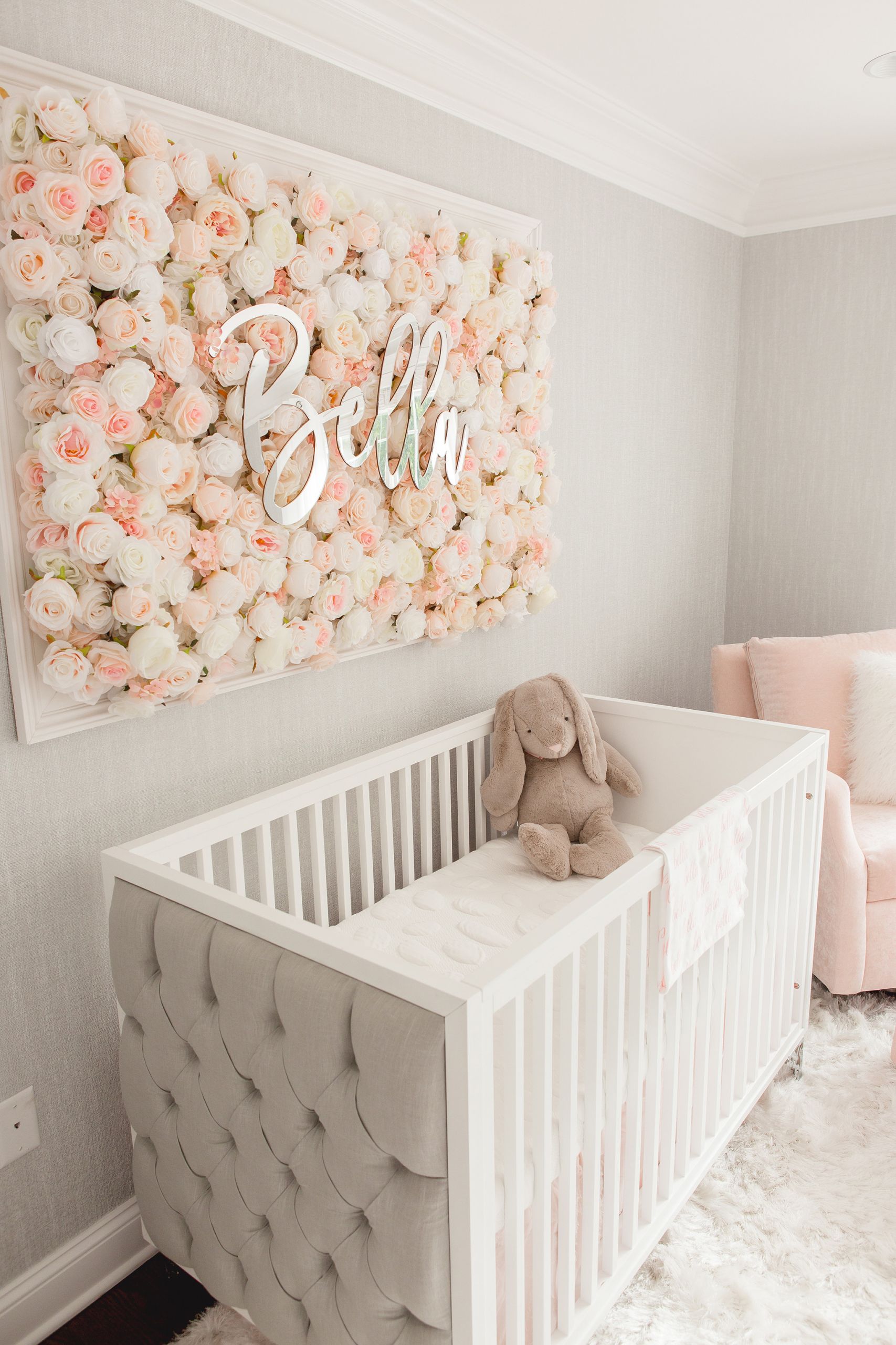 Wall Decorations For Baby Girl Room
 Guess Which Celebrity Nursery Inspired this Gorgeous Space