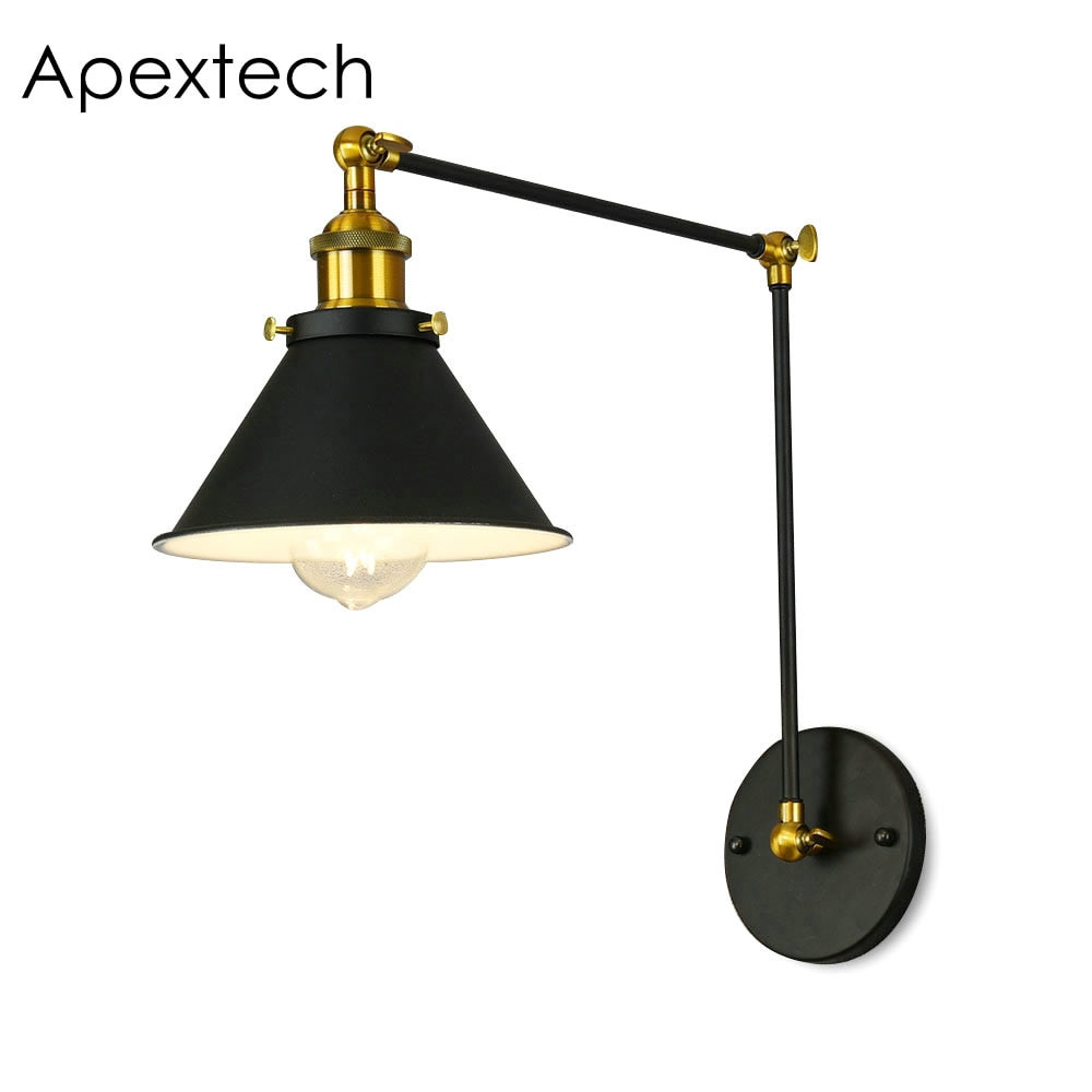 Wall Mounted Lamps For Bedroom
 Apextech Wall Lamp American Vintage E27 Reading Light