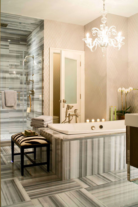 Wallpaper Bathroom Ideas
 30 Bathroom Wallpaper Ideas Shelterness